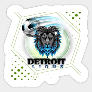 Detroit Lions Sticker